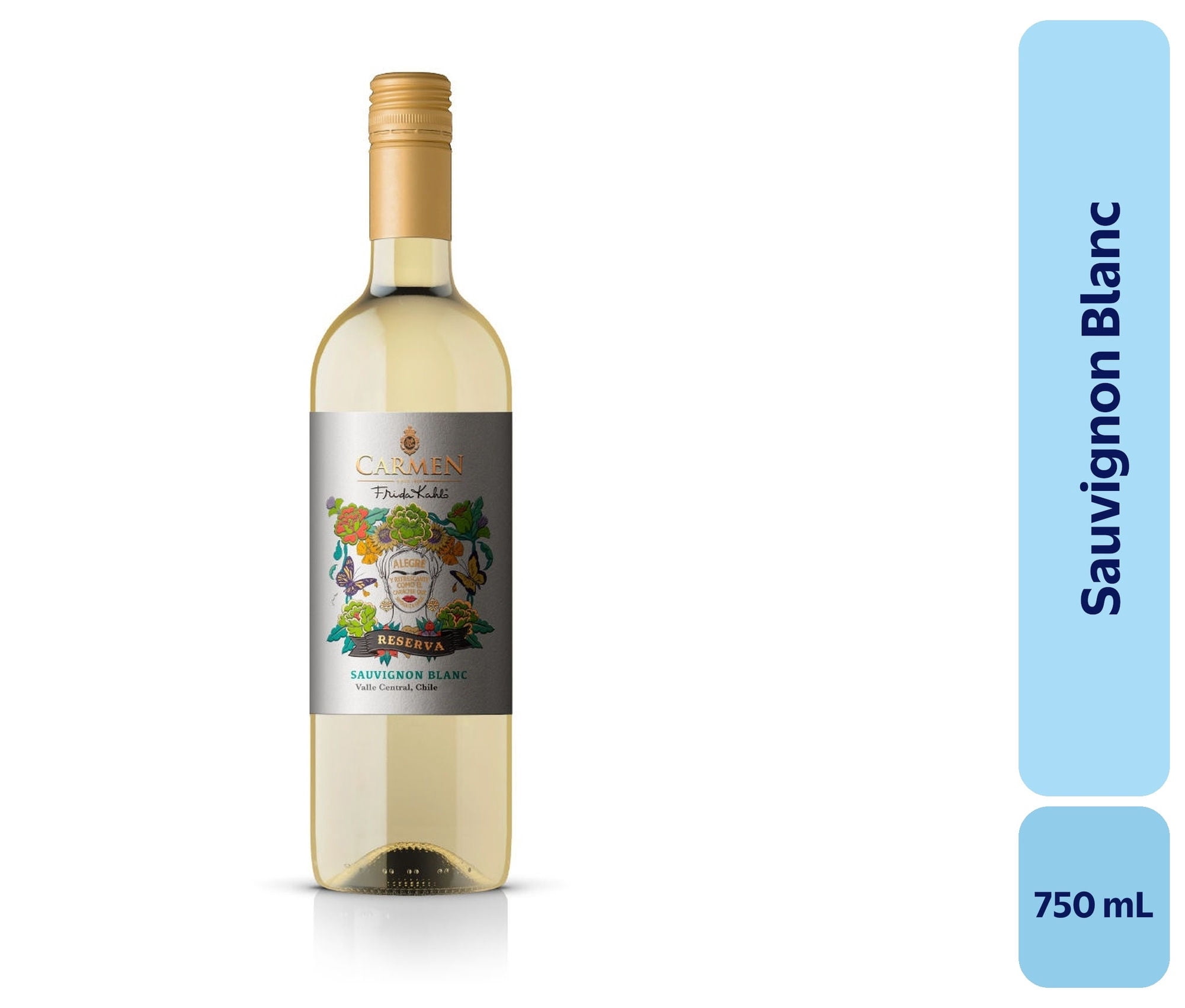 Vino Sauvignon Blanc Botella 750 mL Carmen