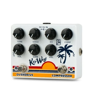 Caline - Compresor Overdrive Pedal De Doble Guitarra Dcp-05