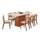 thumbnail image 1 of Juego Comedor Dulce Talia 8 Sillas Café, 1 of 8