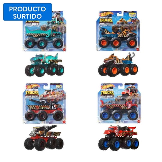 Vehículo De Juguete Camiones Remolque Sorpresa 1.64 Surtido 1 Un Hot Wheels