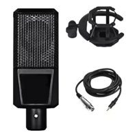 Genérico - Micrófono Profesional Condensador De Studio Con Soporte