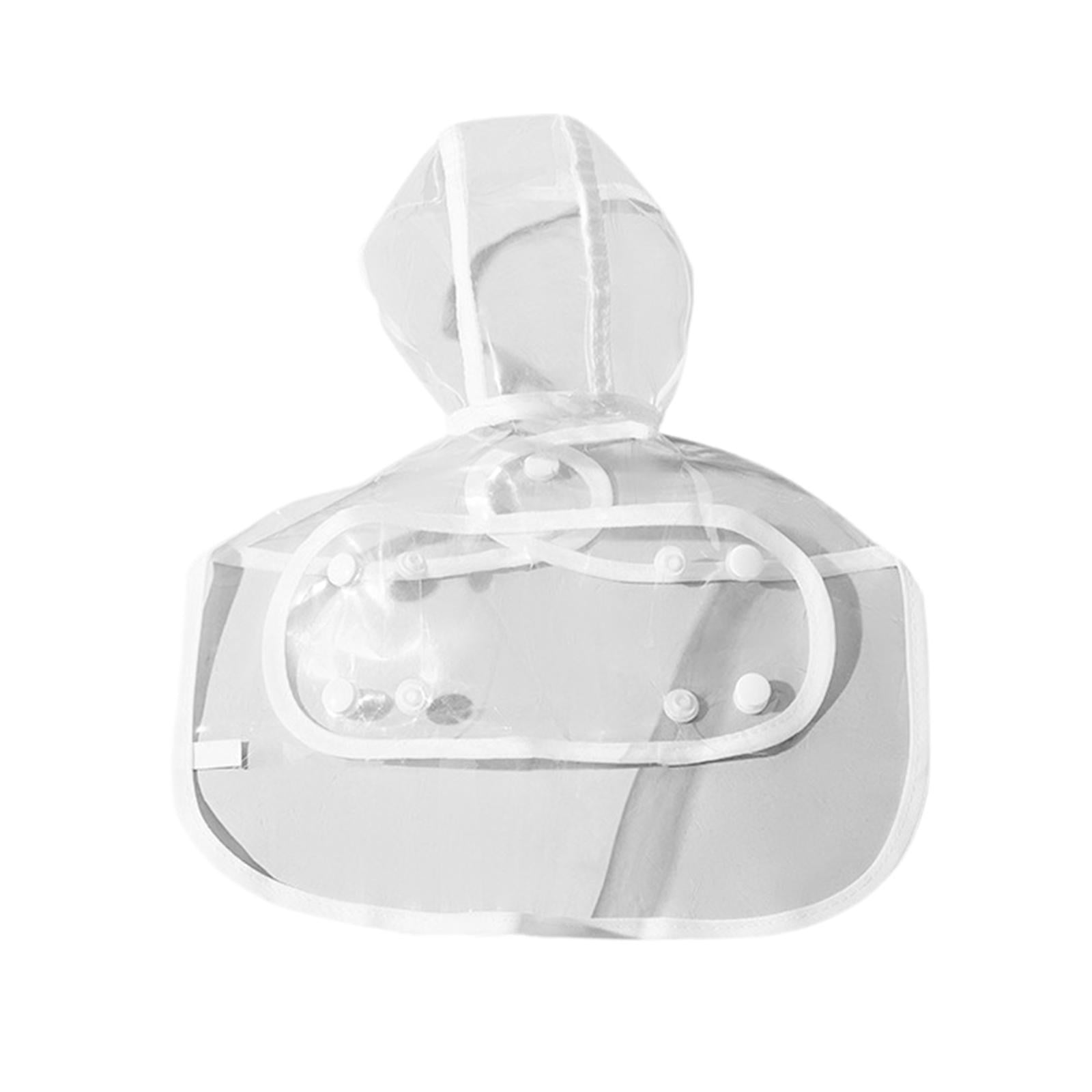 Ioensy - Chubasquero Para Perros, Transparente, Para Exteriores, Ropa Impermeable Para Mascotas, Para Viajar, Caminar, Hacer Senderismo