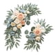 thumbnail image 1 of 2 Piezas De Flores Artificiales Para Arco De Boda, Guirnalda De Flores Para Recepción, Ceremonia, Pared, Color Azul Champán, 1 of 3