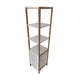 thumbnail image 3 of Repisa Tc2106T De Madera Con 3 Bandejas + Cajón Blanco, 3 of 3