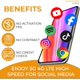 thumbnail image 2 of Tarjeta SIM prepago SpeedTalk Mobile 4 GB 5G/4G LTE, 2 of 8