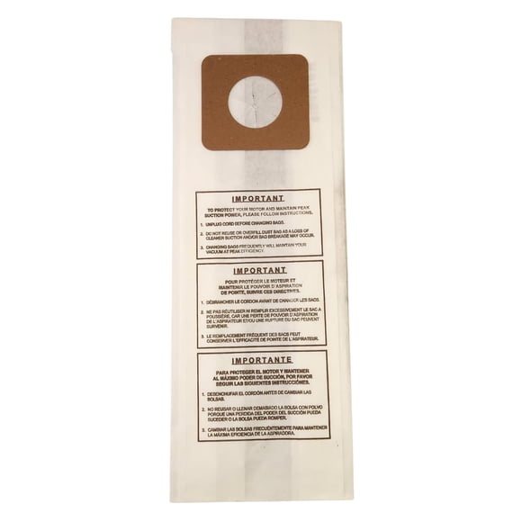 Bolsas para aspiradora HomeKleen para Panasonic U/U-3/U-6 - paquete de 100