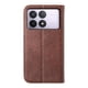 thumbnail image 4 of Funda Flip FOXDOCK para Xiaomi POCO F6 Pro 5G , Estilo Billetera con Diseño Rombo, Correa de Mano y Soporte, Uso Diario, 4 of 5