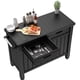 thumbnail image 3 of Mesa Auxiliar Asador De Jardín Buffet Cabinet Grafito, 3 of 6