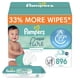 thumbnail image 1 of Toallitas para bebés Pampers Aqua Pure 99% a base de agua 896 toallitas, 1 of 8
