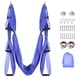 thumbnail image 1 of Juego de columpio de yoga aéreo, hamaca de yoga, trapecio volador, kit de yoga, hamaca de yoga aérea, herramienta de inversión con 2 correas de extensión para gimnasio en casa, accesorios de montaje, 1 of 8