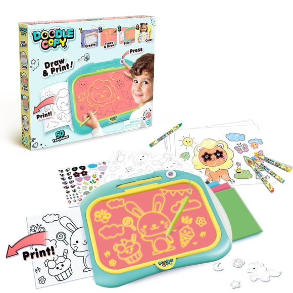 Canal Toys Doodle Copy, bloc de dibujo con 50 plantillas para niños