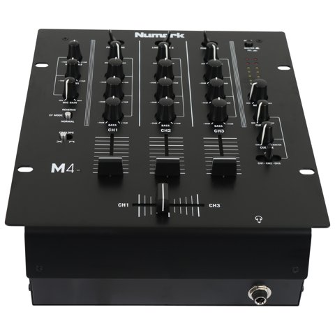 Mezclador Scratch De 3 Canales Para Djs M4 Black - Numark