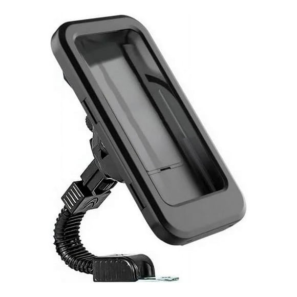 Soporte Celular Motocicleta Espejo Estuche Ajustable Impermeable