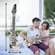 thumbnail image 2 of Guitarra Inflable Plateada 94 cm – Vaulted Skulls & Co, 2 of 6