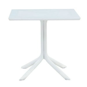 Habita2 Chile - Mesa Para Exterior Polipropileno Resistente - Blanco