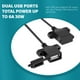 thumbnail image 2 of Convertidor DC-DC Yipin Hexha 12V/24V a 5V 6A 30W Doble USB, 2 of 3