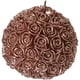 thumbnail image 5 of Vela Decorativa Rosas Palo Rosa Bola, 5 of 5