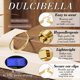 thumbnail image 2 of Pendiente de aro Dulcibella 50 mm chapado en oro de 14 k, 2 of 6