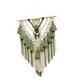 thumbnail image 2 of Tapiz De Macramé Elegante Con Flecos De Borlas Bohemias Para Decoración De Fiesta De Guardería Verde, 2 of 5