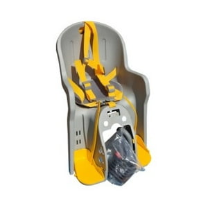 Vipnetwork - Silla Frontal De Niños Para Bicicleta Gris