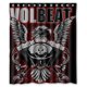 thumbnail image 1 of Cortina de ducha con el logotipo de Volbeat, juego de cortinas de baño con ganchos, tamaño 60 x 72 pulgadas, 1 of 3