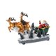 thumbnail image 1 of Santa Claus Doll Elk Sled Toy Adorno De Navidad Música Decoraciones De Navidad, 1 of 5