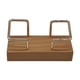 thumbnail image 3 of Organizador De Tarjetas De Presentación De Madera De Escritorio Para Restaurantes, Accesorios, 4,3 X 2 Pulgadas, Marrón, 3 of 5