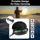 thumbnail image 5 of Funda para gafas de sol Flying Fisherman Shell, protectora con cremallera, negra, 5 of 6
