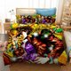 thumbnail image 1 of Anime JoJo Bizarre Adventure Jotaro Kujo Bedding Set Boys Girls Duvet Cover Pillowcase Bed Kids Adult, 1 of 5