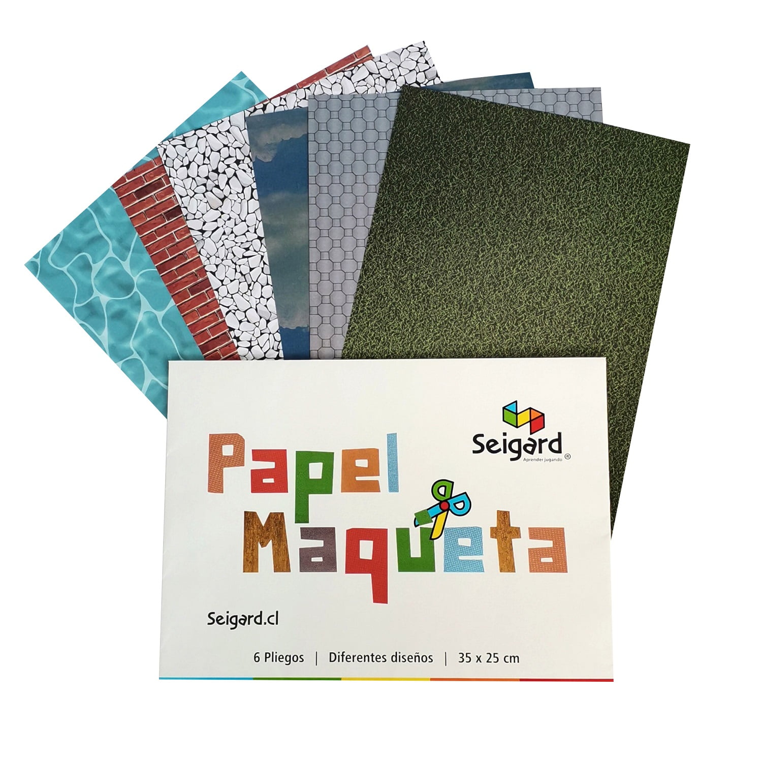 Seigard - Sobre Papel Maqueta 6 Pliegos