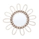 thumbnail image 1 of Espejo De Pared Decorativo Espejo Tejido De Ratán Para Sala De Estar Apartamento Dormitorio 31 Cm, 1 of 3