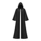 thumbnail image 2 of Capa con Capucha para Halloween, Capa de Cosplay de Longitud Completa, Disfraz de Mago, para Fiesta Punk de Pascua, Carnaval , Negro XL, 2 of 5