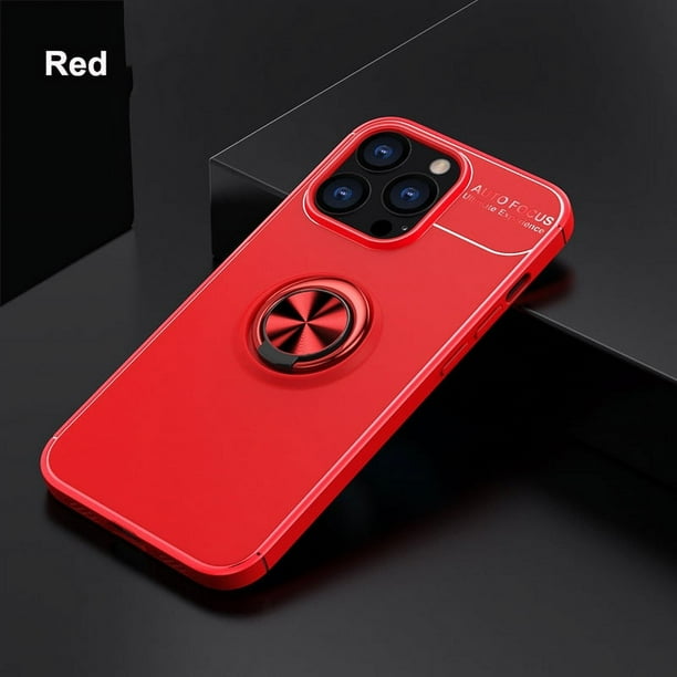 Bracket Ring Magnet Cover Protective Silicone Anti-fall Shell Case For IPhone14/14Plus/14Pro/14Pro Max,iPhone13/13Mini/13Pro/13Pro Max,iPhone12/12Mini/12Pro/12Pro Max,iPhone11/11Pro/11Pro Max ,iPhoneX