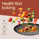 thumbnail image 5 of Bandeja para pizza Bakken, antiadherente, acero al carbono, 2 unidades, color gris, 5 of 8