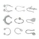 thumbnail image 5 of 9 Uds. Anillos De Nariz A La Moda En Forma De U, Tachuelas De Nariz Estilo Punk Para Mujeres Y Hombres, Plata, 5 of 5