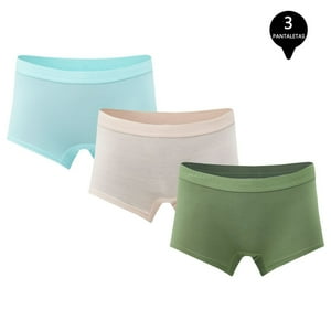 Giovacchino - Pack De 3 Calzones Boxer Pantaleta Bambú Mujer