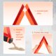 thumbnail image 3 of Triángulos de advertencia de seguridad vial WORKKOOL, paquete de 3 con funda, 3 of 6