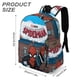 thumbnail image 3 of Tu Amigable Vecino Spider-Man-theme Backpack, Campus style schoolbag Bookbag with Adjustable Shoulder Straps And Large Zip Compartment, Unisex Travel Bags.42x30x15cm, 3 of 6