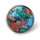 thumbnail image 1 of El show de Gumby-Theme Round Button Badge: Premium Metal Construction, Ideal for High-End Events 2.8 cm, 1 of 6