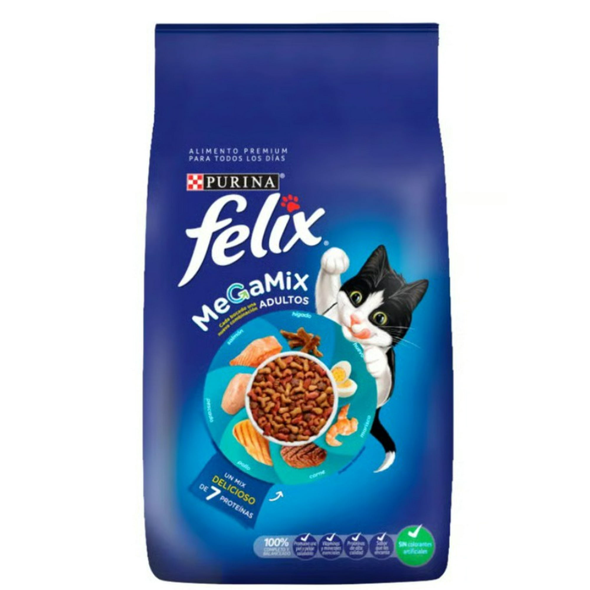 Purina Felix Mega Mix 8kg Adultos