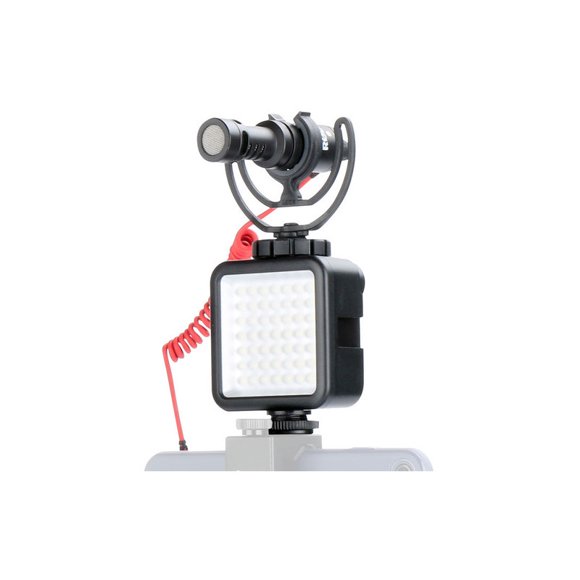 Ulanzi VL49 Mini lámpara led con batería recargable y soporte de accesorios