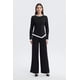 thumbnail image 4 of Polera Mujer Borde En Contraste Negro, 4 of 4