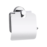 Importclick - Soporte Papel Higiénico Baño Acero Inoxidable 12X14X7 Cm Plateado