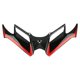 thumbnail image 2 of Accesorios Para Alerones De Carenado Delantero De Motocicleta Para Yamaha Nmax155 Nmax125 En Rojo, 2 of 5