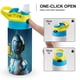 thumbnail image 4 of Mi amigo robot Botella de Agua con Tapa Pop Top de Un Toque, Acero Inoxidable, a Prueba de Fugas, para Deportes, Botella Infantil azul 12 oz, 4 of 6