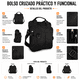 thumbnail image 3 of Bolso Cruzado XL 2503 con 3 Compartimientos y Correa Regulable, 3 of 3