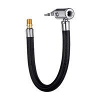 Ioensy - Adaptador De Extensión De La Bomba De La Manguera Del Inflador De Aire Del Neumático Del Coche 80Cm No Desinflado