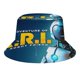thumbnail image 1 of mi amigo robot Sombrero bucket para adultos, gorra de protección solar, sombrero de pescador plegable para viajes al aire libre, pesca y actividades de verano, 1 of 6