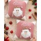thumbnail image 4 of Pack de 4 Fundas para Cojín Navideñas 45x45 cm Colección Premium en Relieve 3D, 4 of 8