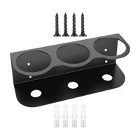 Bothyi - Estante De Almacenamiento Con Soporte Para Botellas De Spray, Estante Para Botellas De Spray Para Garaje, Espacio De Trabajo, Hogar, Tres Agujeros